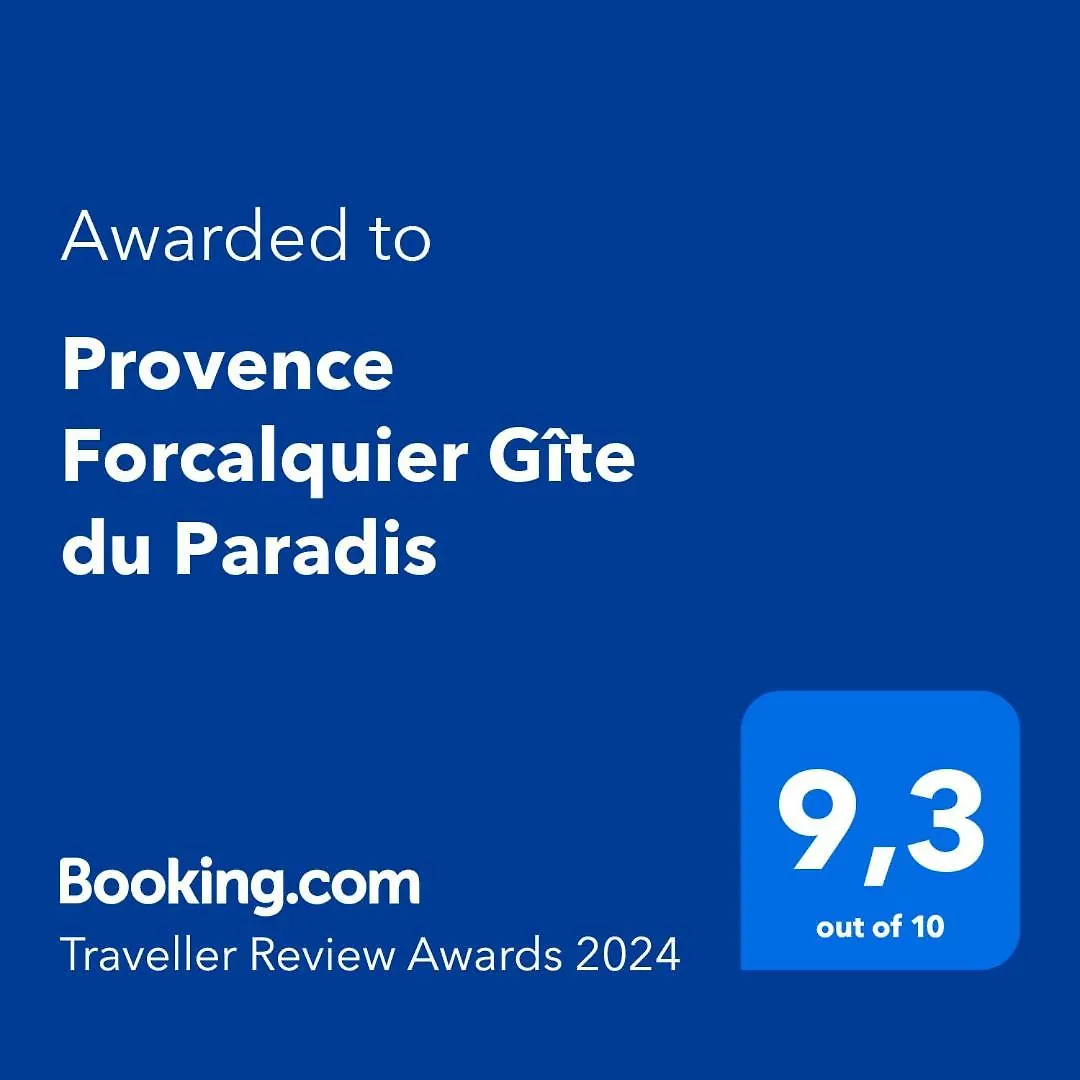 Provence Forcalquier Gite Du Paradis France